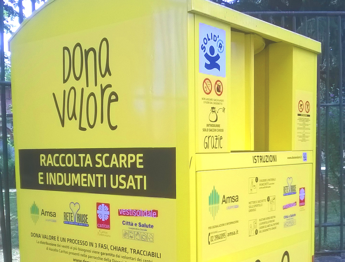 Raccolta degli indumenti usati: più fiducia, più responsabilità